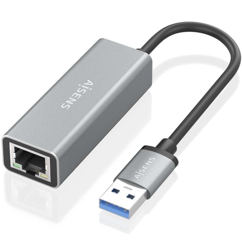 Adaptador USB 3.0 - RJ45 Aisens A106-0897 / 1000mbps