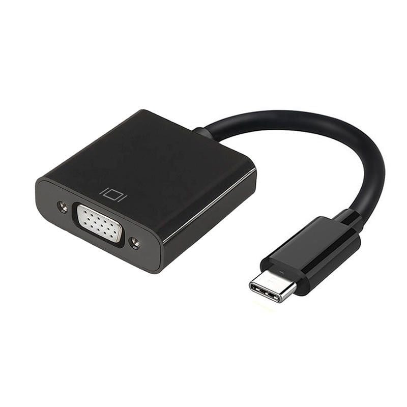 Cabo Conversor USB Tipo C / USB Tipo C para VGA Fêmea Aisens A109-0347