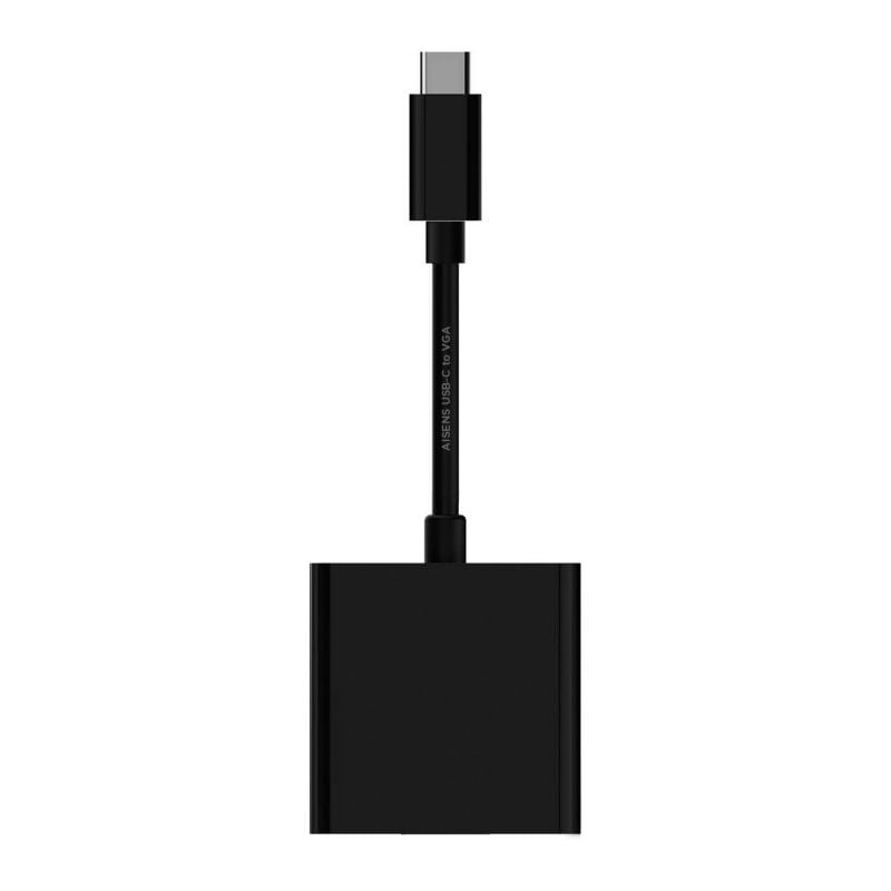 Cabo Conversor USB Tipo C / USB Tipo C para VGA Fêmea Aisens A109-0347