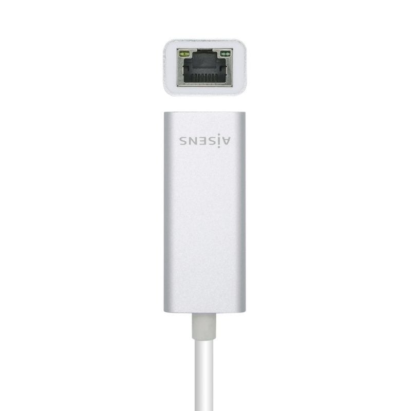 Adaptador USB Tipo C - RJ45 Aisens A109-0505 / 1000mbps