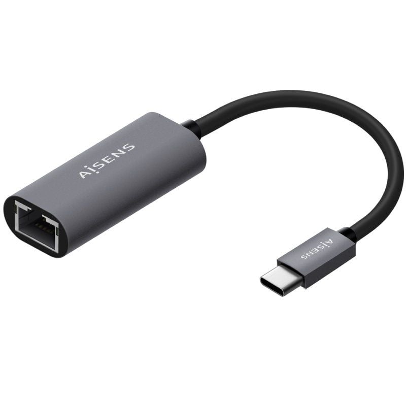 Adaptador USB Tipo C - RJ45 Aisens A109-0709 / 1000mbps