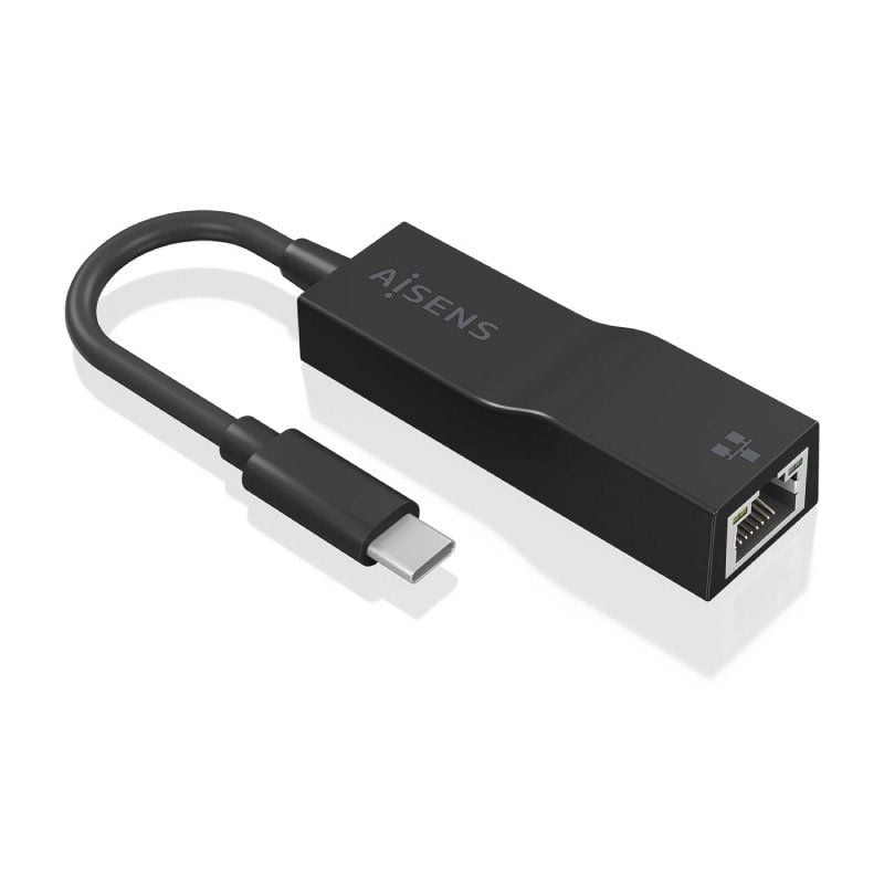 Adaptador USB Tipo C - RJ45 Aisens A106-0765 / 1000mbps