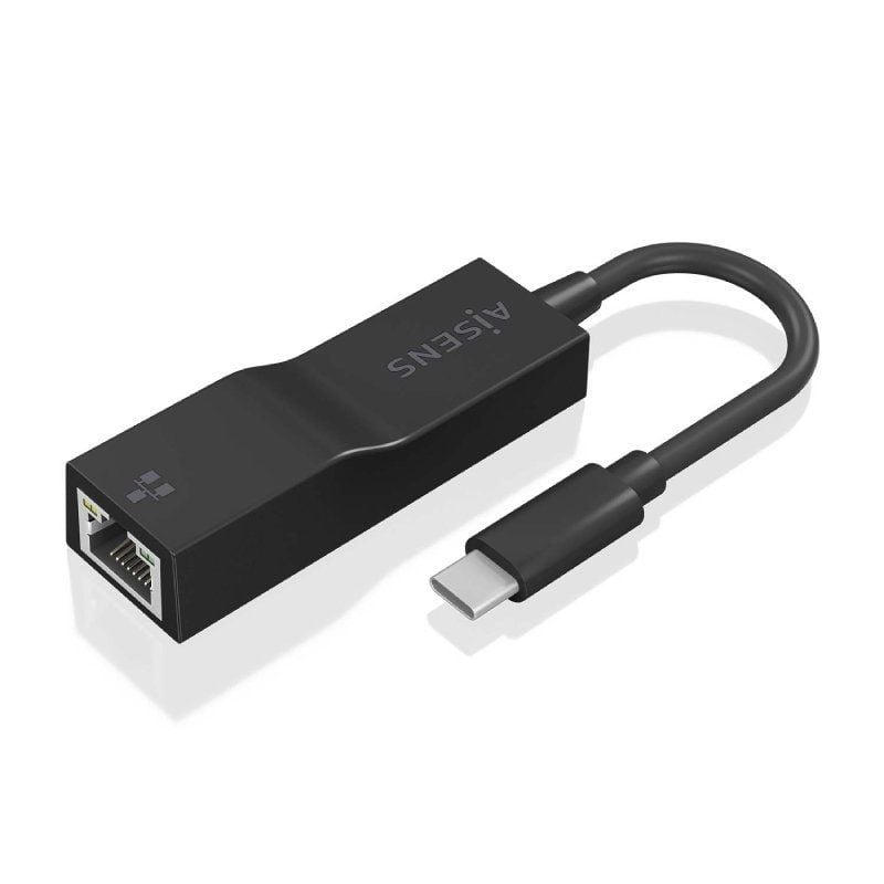 Adaptador USB Tipo C - RJ45 Aisens A106-0765 / 1000mbps