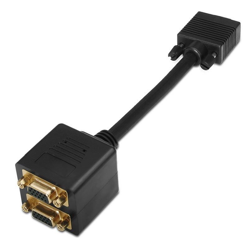 Duplicador SVGA A113-0080 da Aisens / VGA Macho - 2x VGA Fêmea