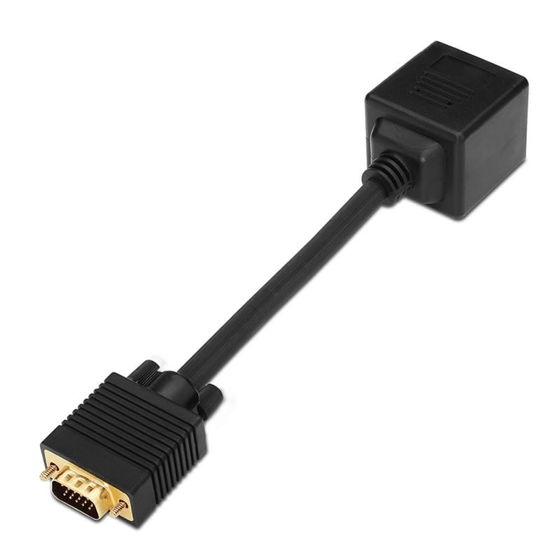 Duplicador SVGA A113-0080 da Aisens / VGA Macho - 2x VGA Fêmea