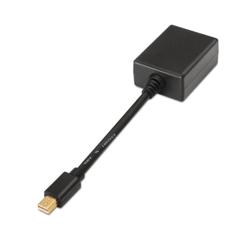 Conversor Aisens A125-0135 / Mini Displayport Macho para VGA Fêmea