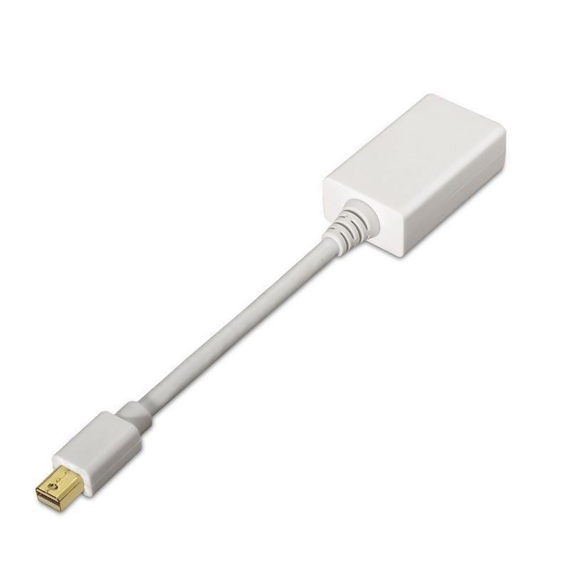 Cabo Conversor A125-0138 da Aisens / Mini Displayport Macho - HDMI Fêmea / 15cm / Branco