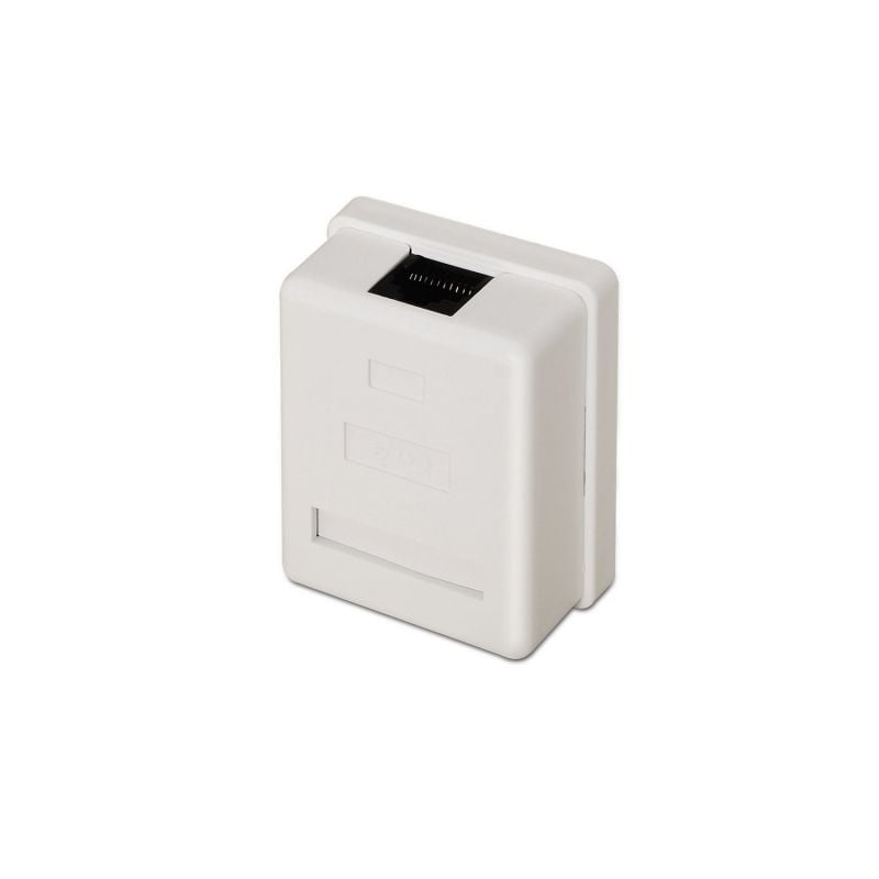 Rosa de Montagem em Superfície Aisens A138-0296 / Cat.5e / 1 Jacks