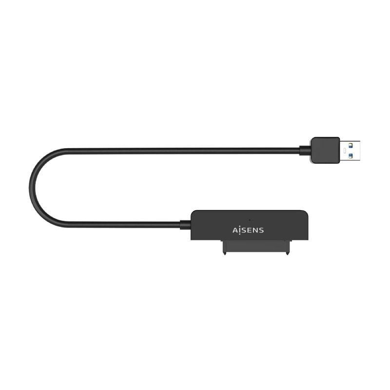 Adaptador de Unidade de Disco Rígido de 2,5" Aisens Ase-25a03b / USB Macho - SATA