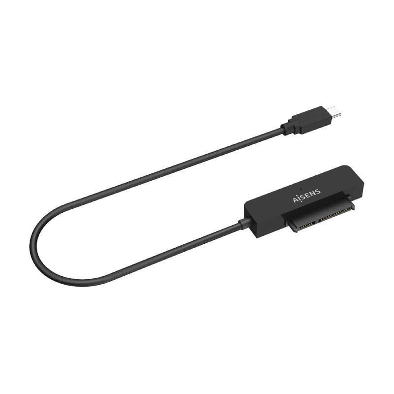 Adaptador de Unidade de Disco Rígido de 2,5" Aisens Ase-25c04b / USB Tipo C 3.1 Macho - SATA