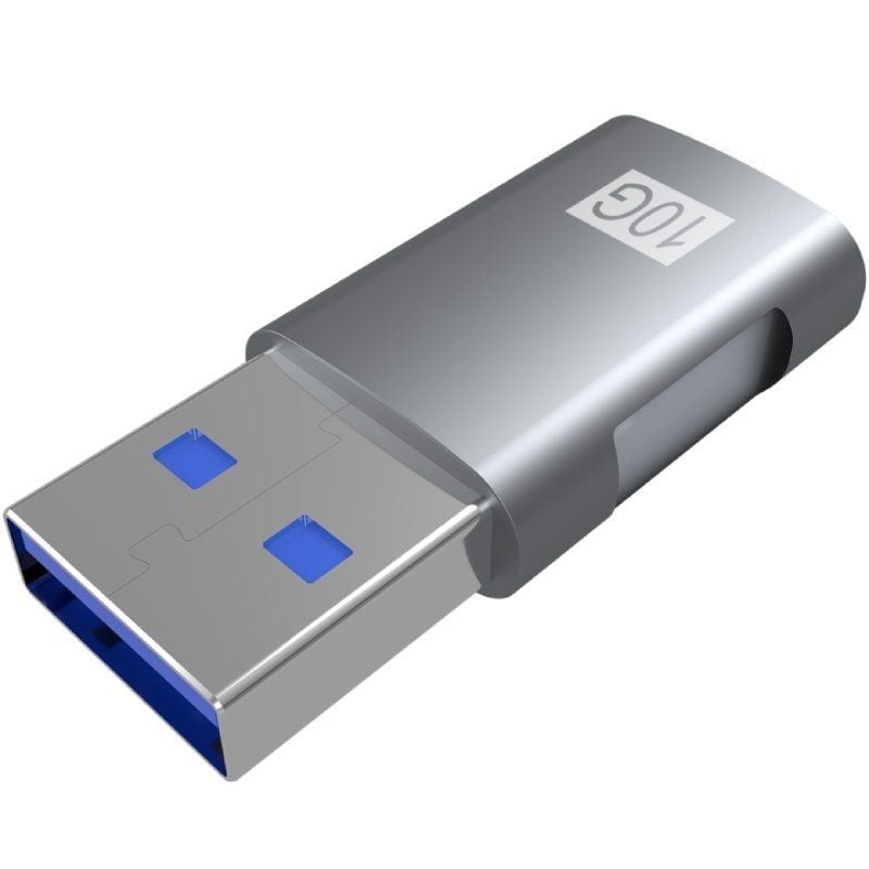 Adaptador Aisens A108-0655 USB 3.2 GEN2 / USB Tipo C Fêmea - USB Macho