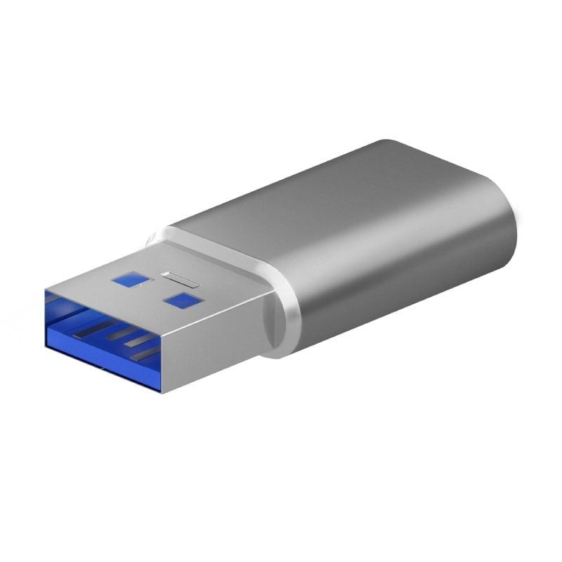 Adaptador Aisens A108-0677 USB 3.2 GEN2 / USB Tipo C Fêmea - USB Macho