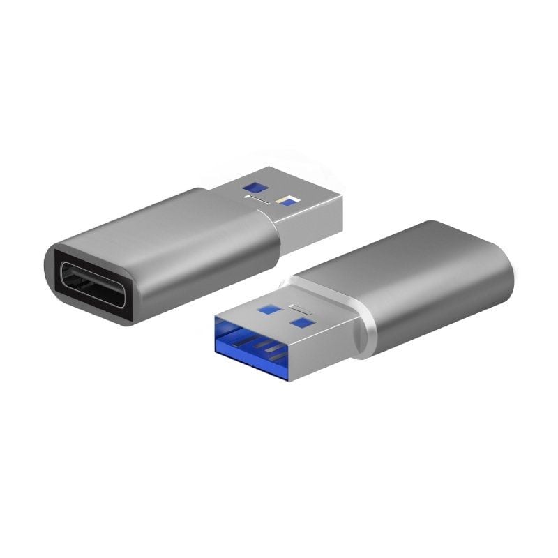 Adaptador Aisens A108-0677 USB 3.2 GEN2 / USB Tipo C Fêmea - USB Macho