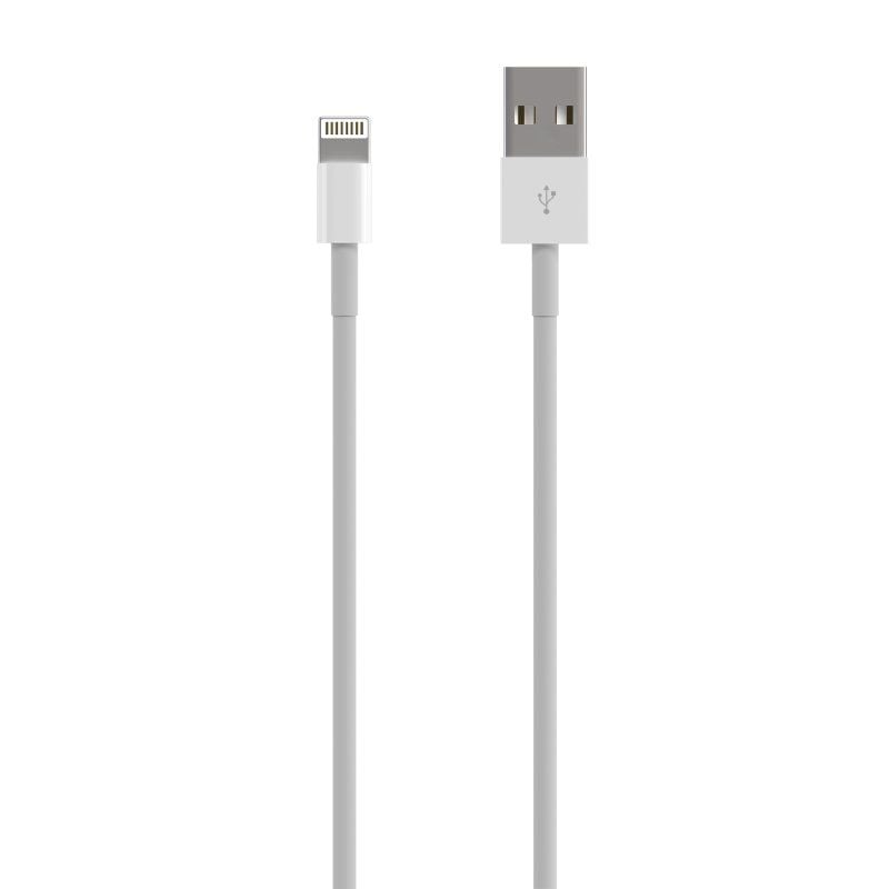 Cabo USB 2.0 Lightning Aisens A102-0542 / Macho USB - Macho Lightning / Até 2,5w / 60mbps / 50cm /…