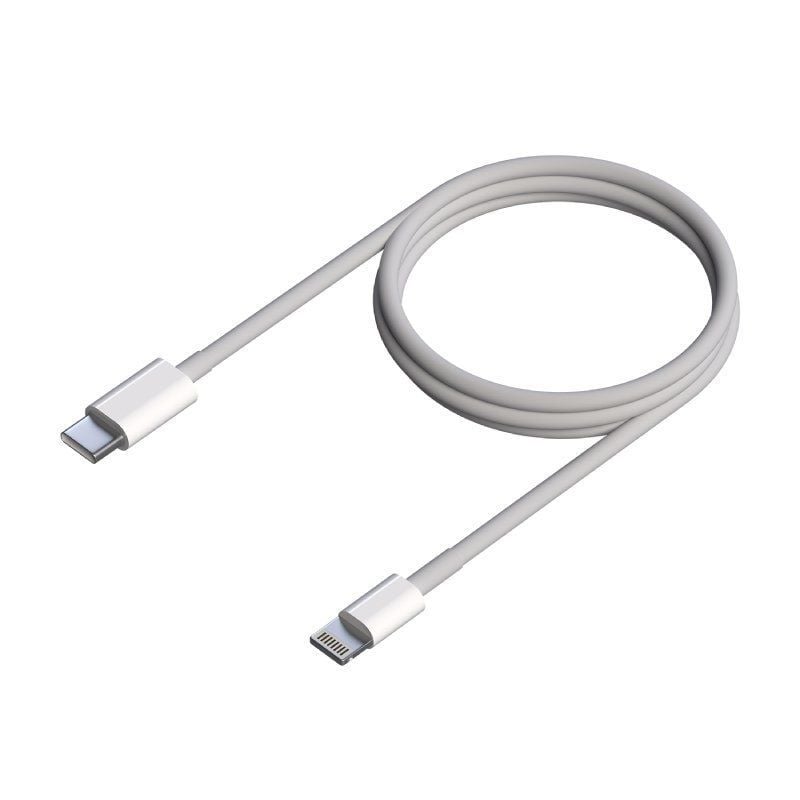 Cabo USB 2.0 Tipo C Lightning Aisens A102-0543 / USB Tipo C Macho - Macho Lightning / Até 2,5w / 60…
