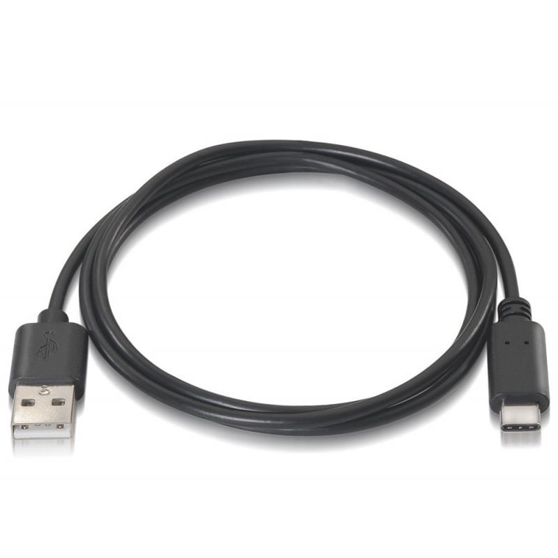 Cabo USB 2.0 Tipo C Aisens A107-0050 / USB Tipo C Macho - USB Macho / Até 9W / 625mbps / 50cm / Pre…