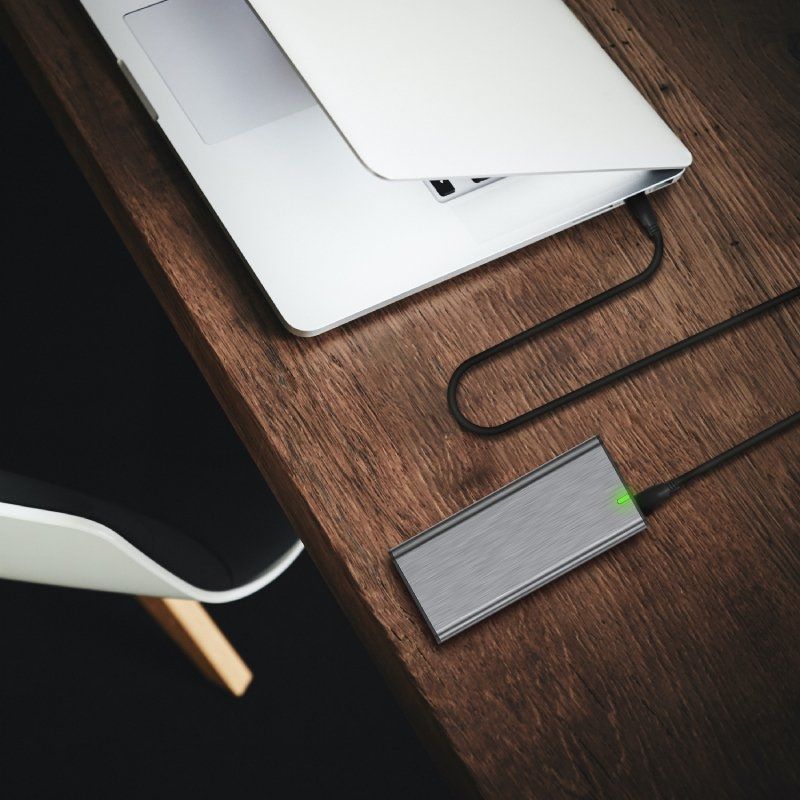 Cabo USB 3.2 Tipo C Aisens A107-0701 20GBPS 5A 100W / USB Tipo C Macho - USB Tipo C Macho / Até 100…