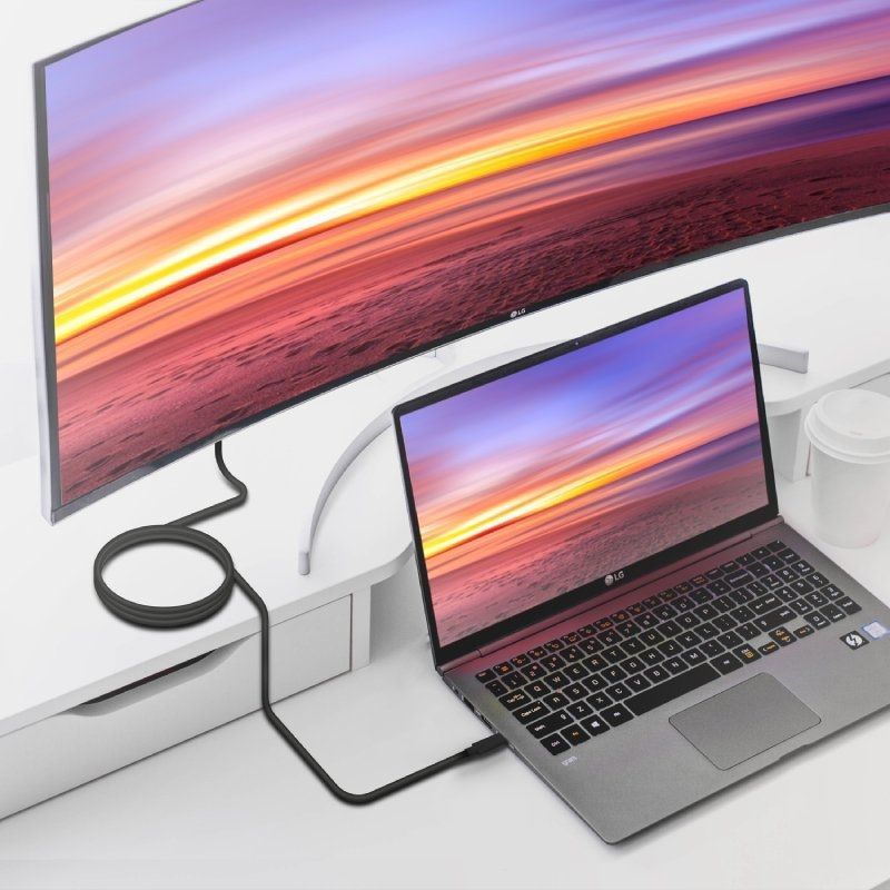 Cabo USB 3.2 Tipo C Aisens A107-0707 5GBPS 3A 60W / Cabo USB Tipo C - Cabo USB Tipo C / Até 60W / 6…