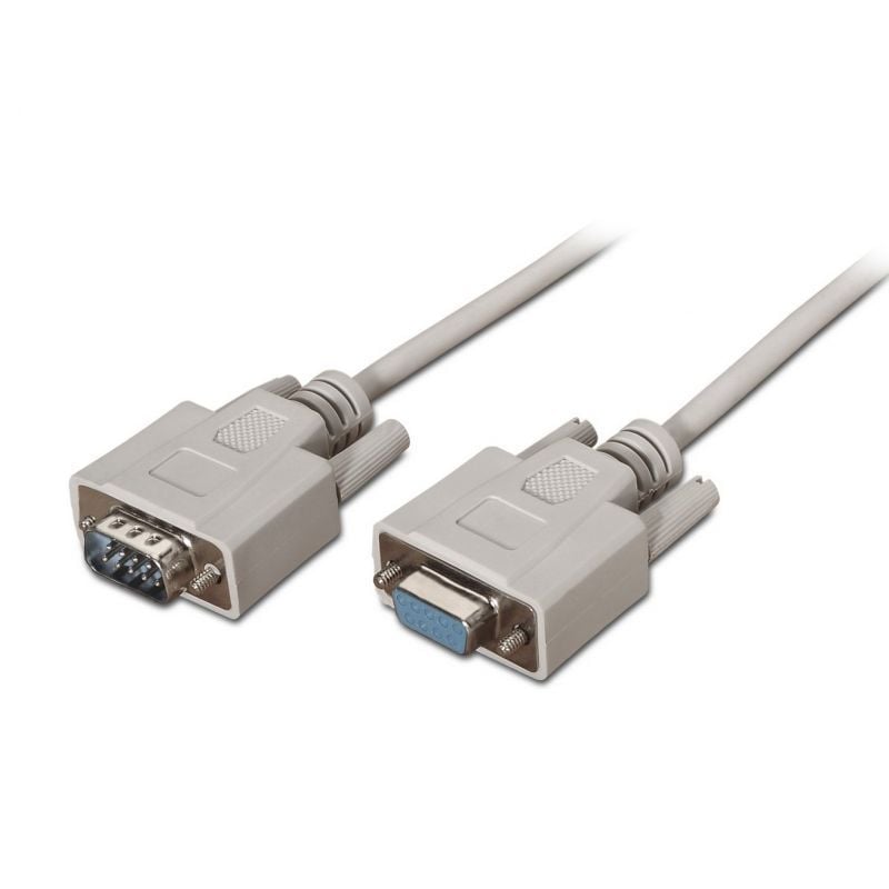 Aisens A112-0065 Cabo Série RS232 Aisens A112-0065 / DB9 Macho - DB9 Fêmea / Até 0,15w / 1,6mbps /…