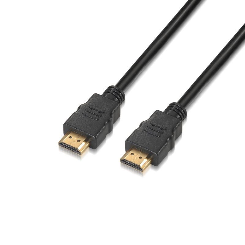 Cabo Aisens A120-0372 4K HDMI 2.0 / Macho HDMI - Macho HDMI / Até 10W / 2250mbps / 10m / Preto