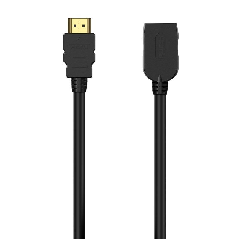 Cabo de Extensão HDMI Aisens A120-0544 / Macho HDMI - Fêmea HDMI / Até 10W / 2250mbps / 1m / Preto