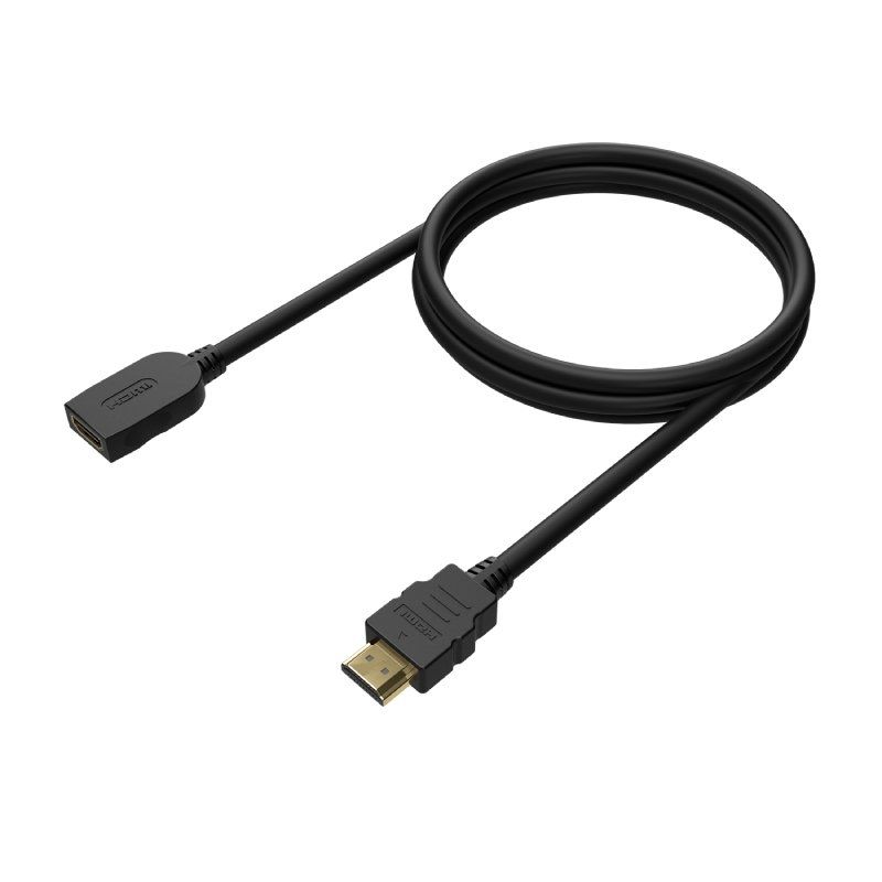 Cabo de Extensão HDMI Aisens A120-0546 / Macho HDMI - Fêmea HDMI / Até 10W / 2250mbps / 3m / Preto