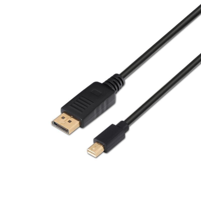 Cabo Mini Displayport Aisens A124-0131 / Macho Displayport - Macho Mini Displayport / Até 5W / 2300…