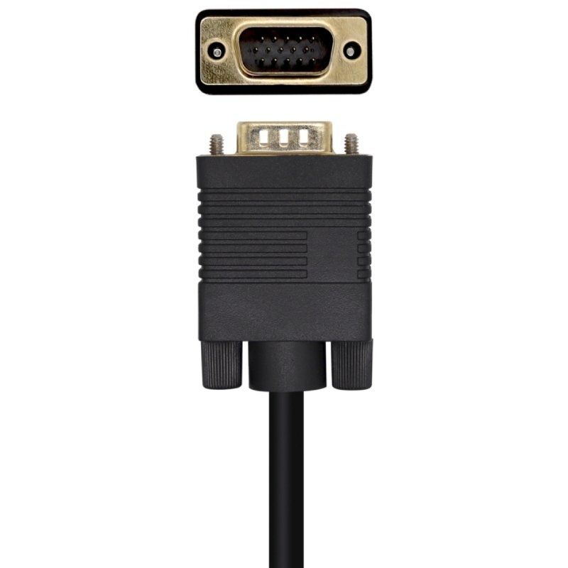 Cabo Conversor Aisens A125-0462 / Displayport Macho - VGA Macho / Até 5W / 2300mbps / 3m / Preto