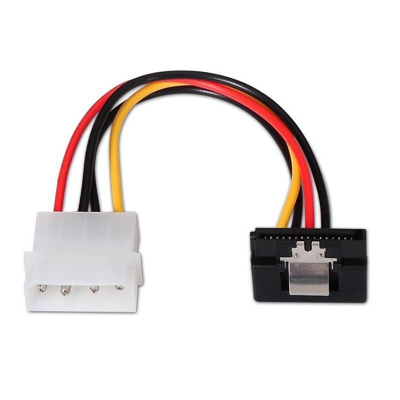 Cabo de Alimentação SATA Aisens A131-0163 / Molex 4 PIN Macho - SATA Fêmea / Até 54W / 16cm