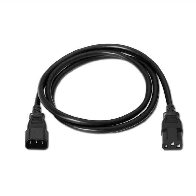 Aisens A132-0171 Cabo de Extensão de Alimentação da CPU A132-0171 / IEC C13 Fêmea - IEC C14 Macho /…
