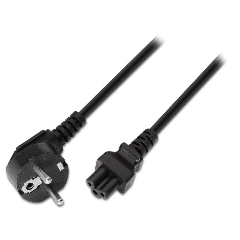 Aisens A132-0172 Cabo de Alimentação Clover / Cee(7-7) Macho - C5 Fêmea / Até 1500W / 1,5m