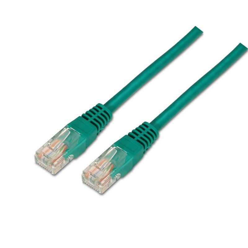 Cabo de Rede RJ45 UTP Aisens A133-0193 Cat.5e / 50cm / Verde