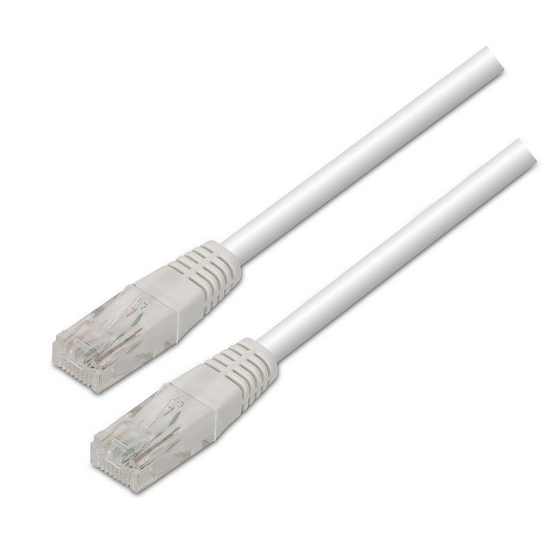 Aisens A133-0196 Cabo de Rede UTP RJ45 Cat.5e A133-0196 Cat.5e / 50cm / Branco