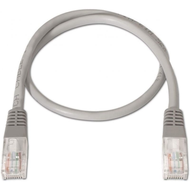 Cabo de Rede RJ45 UTP Aisens A135-0228 Cat.6 / 50cm / Cinzento