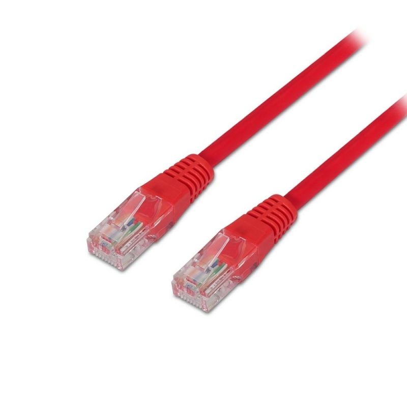 Cabo de Rede RJ45 UTP Aisens A135-0239 Cat.6 / 2m / Vermelho