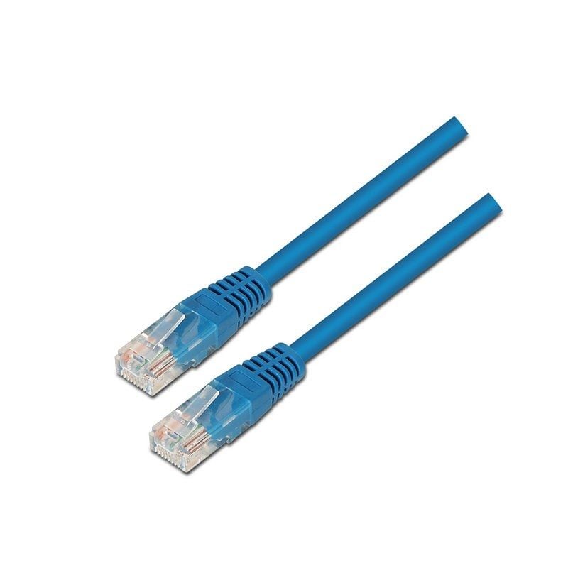 Cabo de Rede RJ45 UTP Aisens A135-0241 Cat.6 / 50cm / Azul