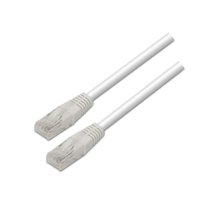 Cabo de Rede RJ45 UTP Aisens A135-0252 Cat.6 / 3m / Branco