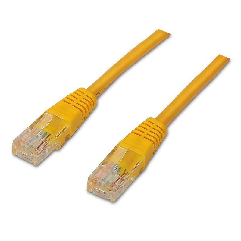 Cabo de Rede RJ45 UTP Aisens A135-0255 Cat.6 / 2m / Amarelo