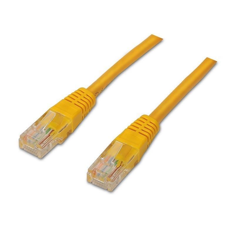 Cabo de Rede RJ45 UTP Aisens A135-0256 Cat.6 / 3m / Amarelo