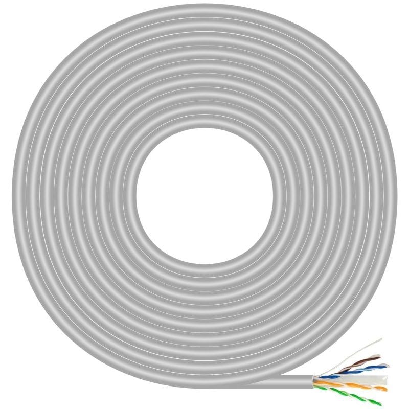 Bobina de Cabo RJ45 AWG23 UTP Aisens A135-0750 Cat.6 / 305m / Cinzento