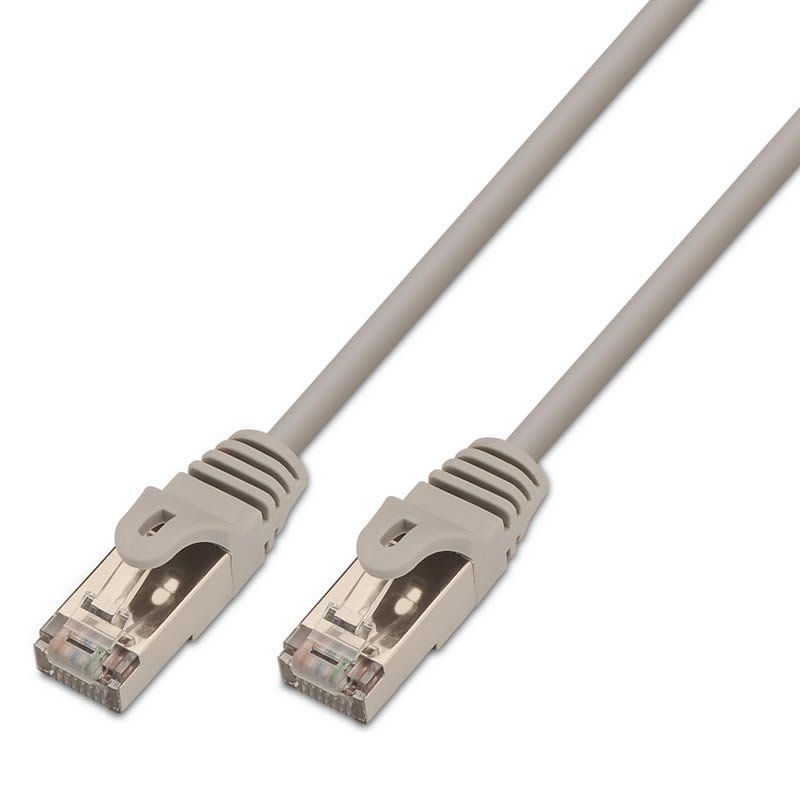 Cabo de Rede RJ45 FTP Aisens A136-0274 Cat.6 / 1m / Cinzento