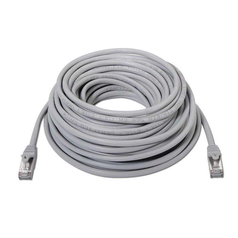 Cabo de Rede RJ45 FTP Aisens A136-0278 Cat.6 / 10m / Cinzento