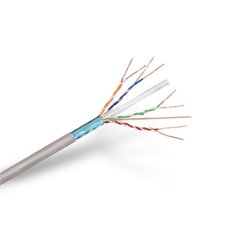 Aisens A136-0282 Bobina de Cabo FTP RJ45 Cat.6 / 305m / Cinzento