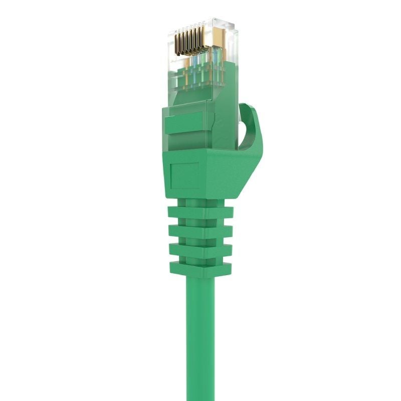 Cabo de Rede RJ45 AWG24 UTP Cabo de Rede Aisens A145-0583 Cat.6a / LSZH / 3m / Verde