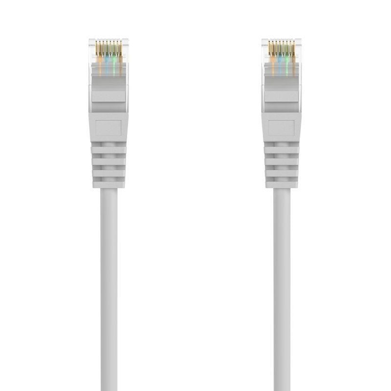 Cabo de Rede RJ45 AWG24 UTP Aisens A145-0555 Cat.6a / LSZH / 20m / Cinzento