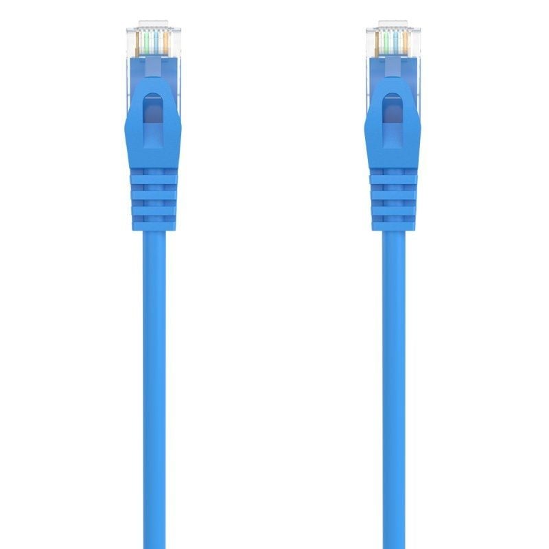 Cabo de Rede RJ45 AWG24 UTP Aisens A145-0576 Cat.6a / LSZH / 3m / Azul
