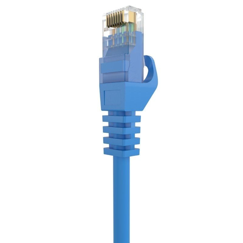 Cabo de Rede RJ45 AWG24 UTP Aisens A145-0576 Cat.6a / LSZH / 3m / Azul