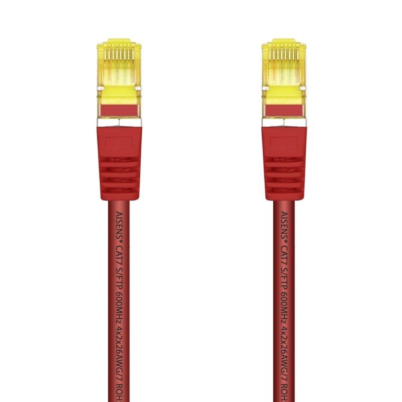 Aisens A146-0471 Cat.7 / 2m / Vermelho Cabo de Rede RJ45 SFTP Aisens A146-0471 Cat.7 / 2m / Vermelho