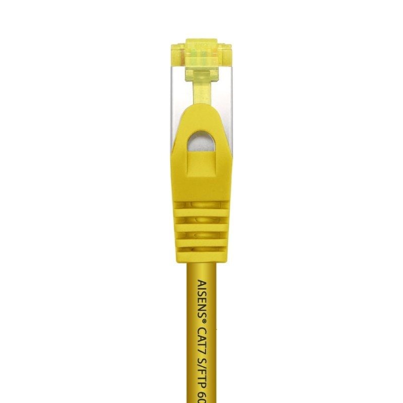 Cabo de Rede RJ45 SFTP Aisens A146-0472 Cat.7 / 25cm / Amarelo