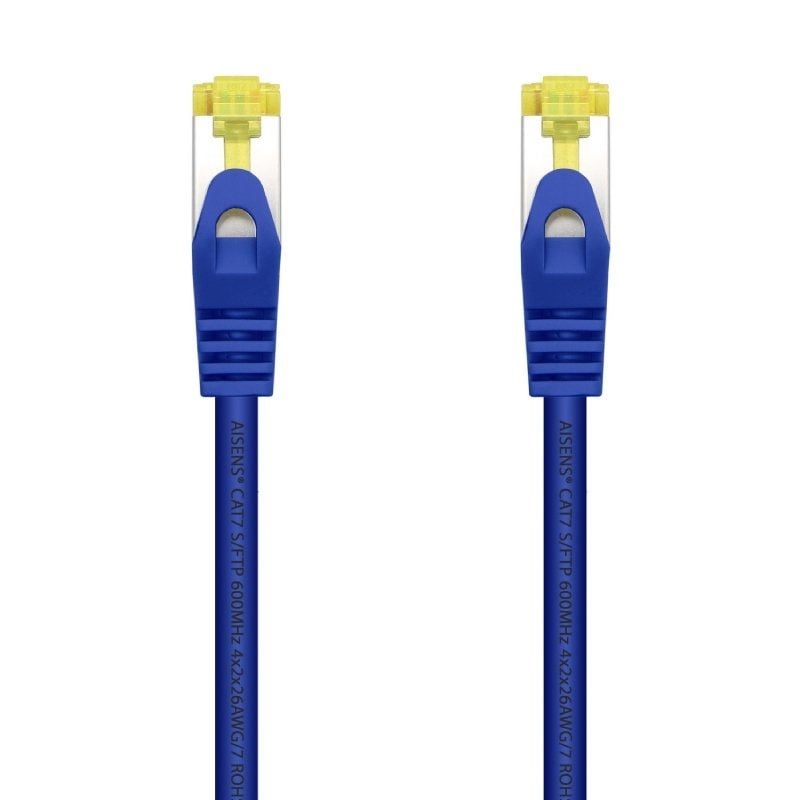Cabo de Rede RJ45 SFTP Aisens A146-0479 Cat.7 / 2m / Azul